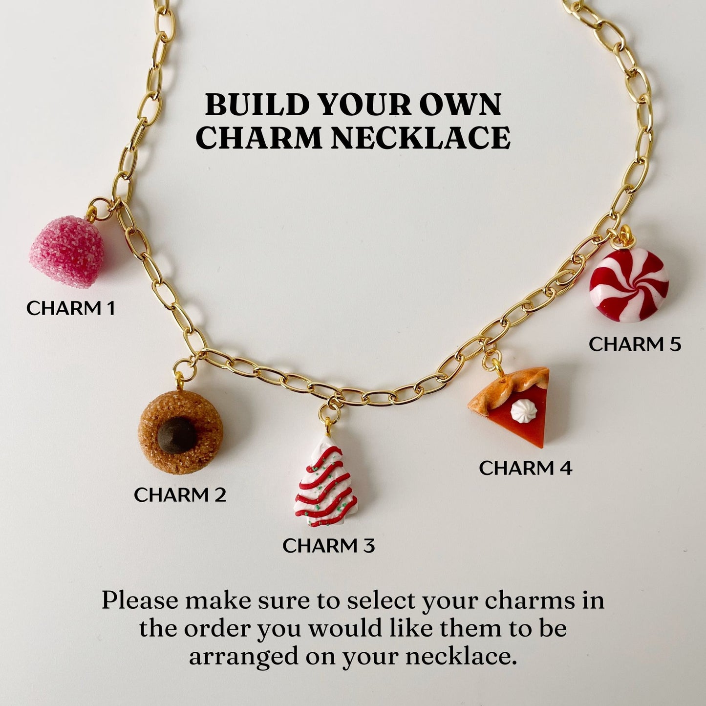 Charm Bar: Build Your Own Charm Necklace (5 Charms)