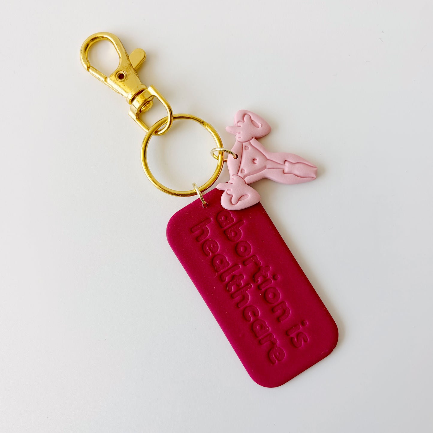 Abortion is Healthcare Keychain
