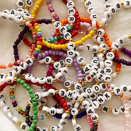 Custom Beaded Bracelet