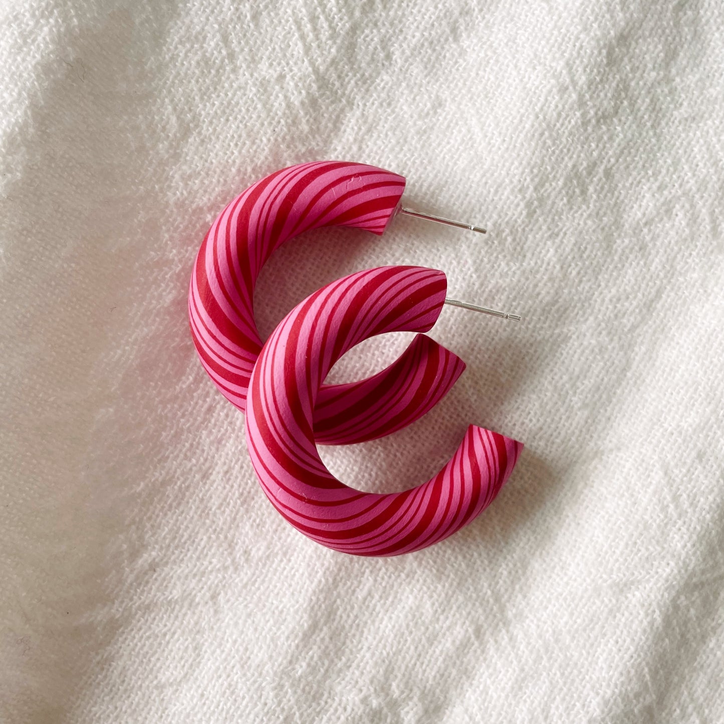 Candy Cane Hoops - Cinnamon