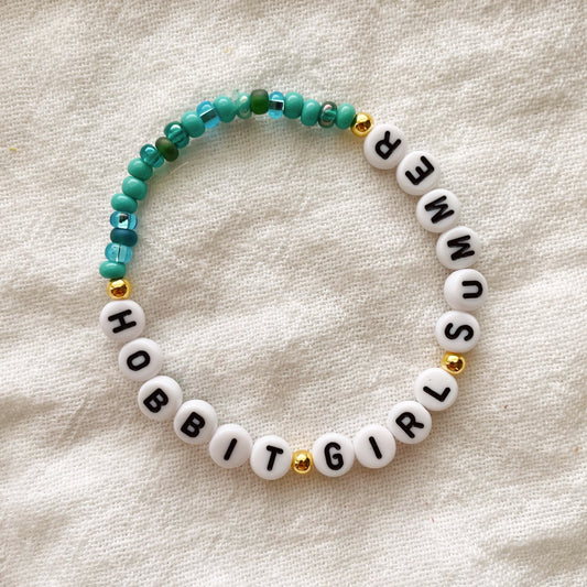 Beaded Bracelet - Hobbit Girl Summer