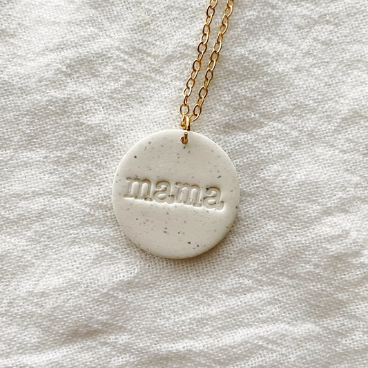 Custom Mama Pendant Necklace