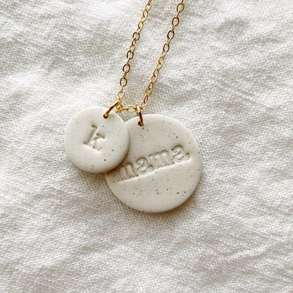 Custom Pet Mom Pendant Necklace