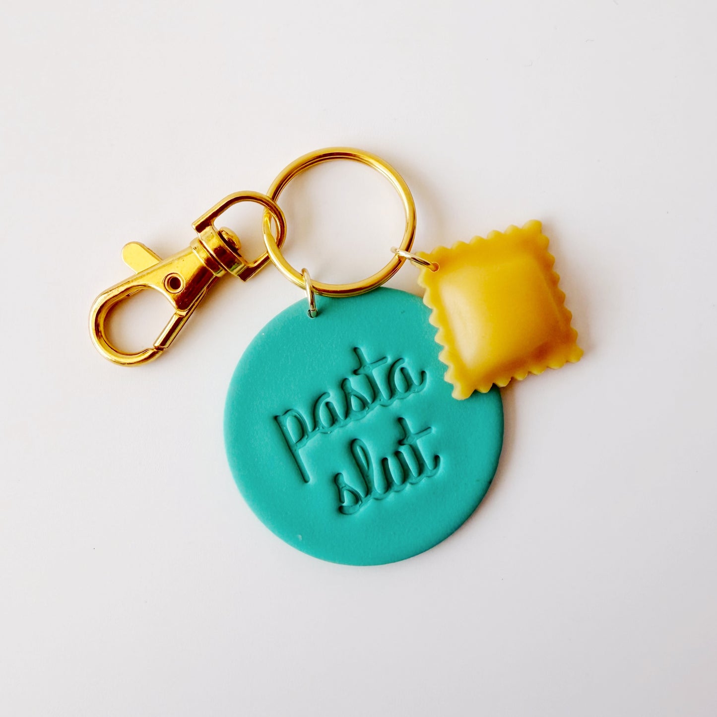 Pasta Slut Keychain