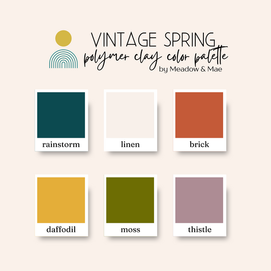 Color Recipe Guide: Vintage Spring (Digital Download)