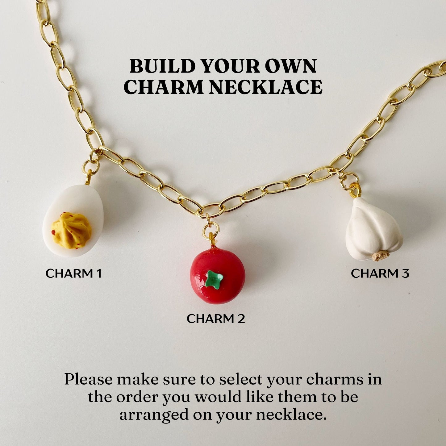 Charm Bar: Build Your Own Charm Necklace (3 Charms)
