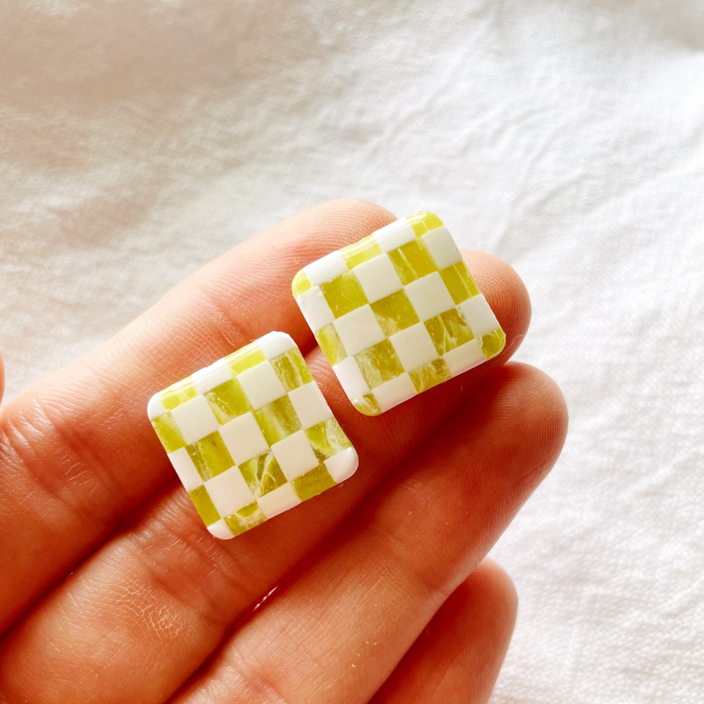 Checkered Block Studs