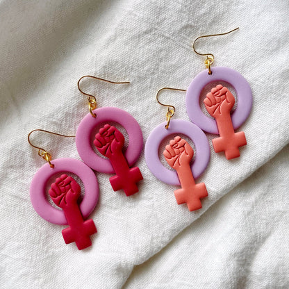 Girl Power Dangles