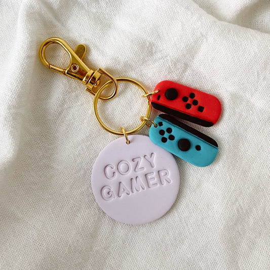 Cozy Gamer Keychain