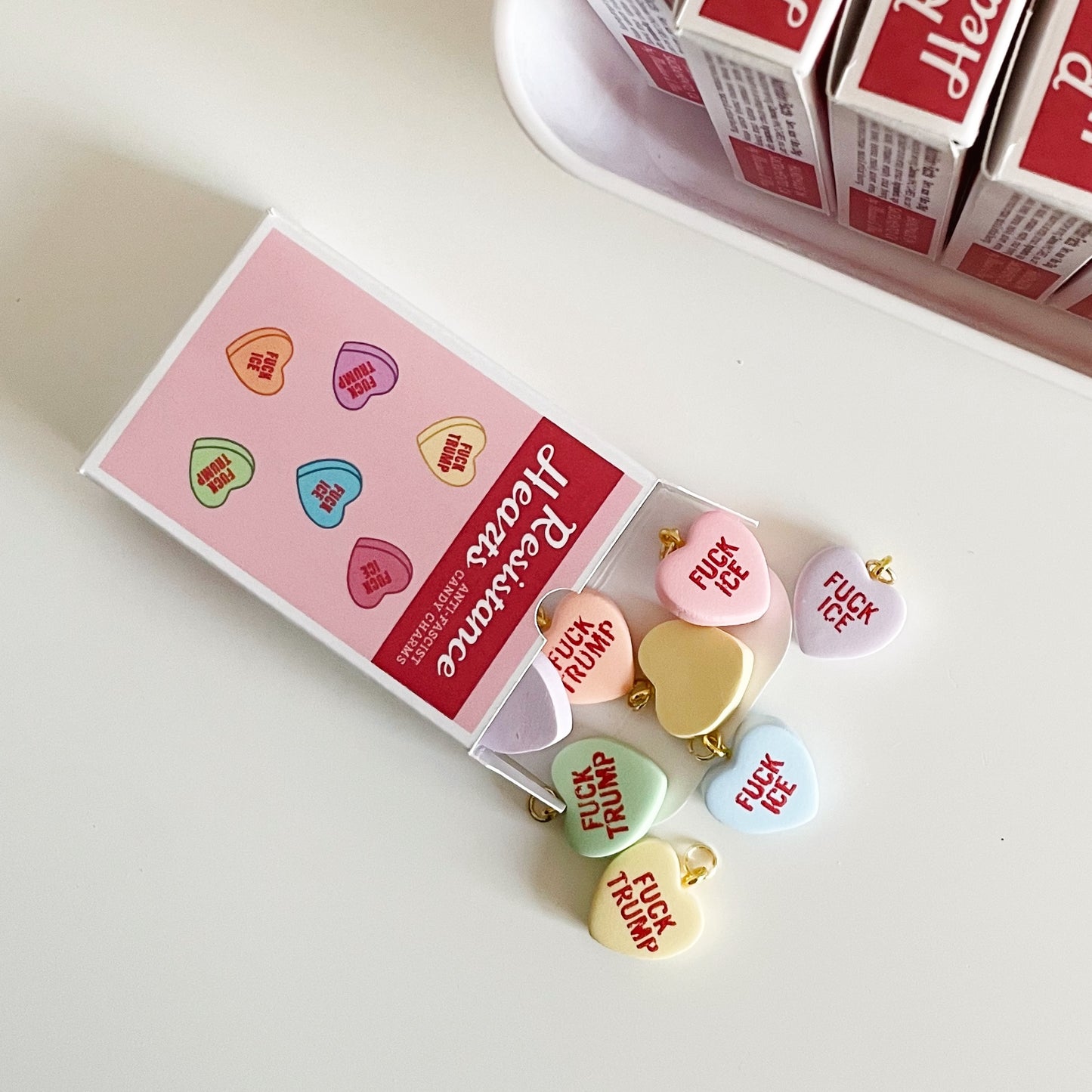 Charm - Resistance Heart *PRE-ORDER*