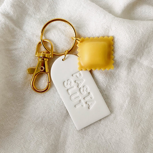 Pasta Slut Keychain
