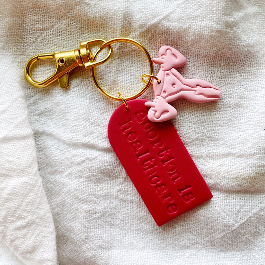 Abortion is Healthcare Keychain