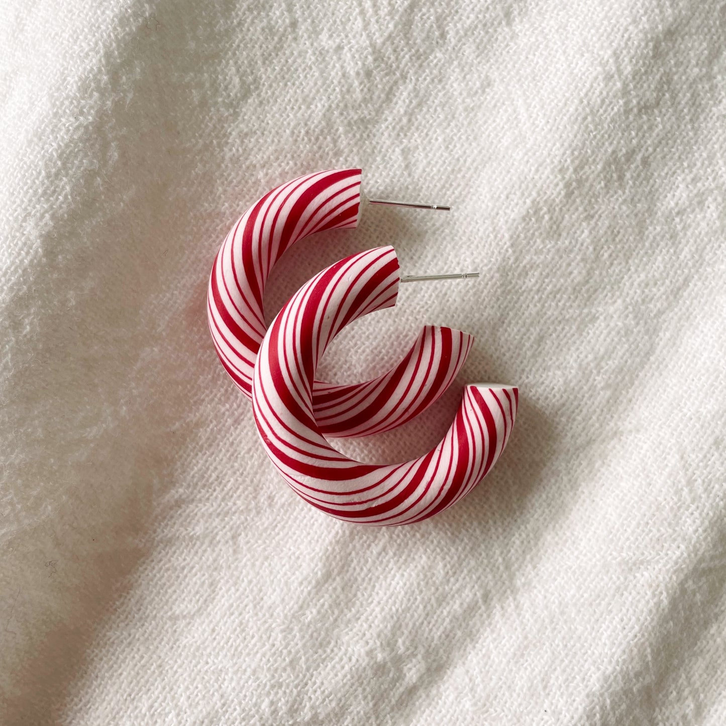 Candy Cane Hoops - Classic