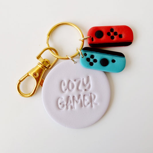 Cozy Gamer Keychain