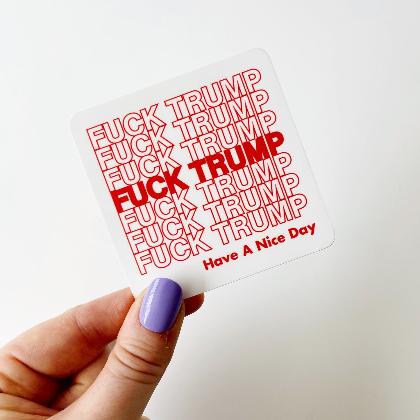 Fuck Trump Sticker