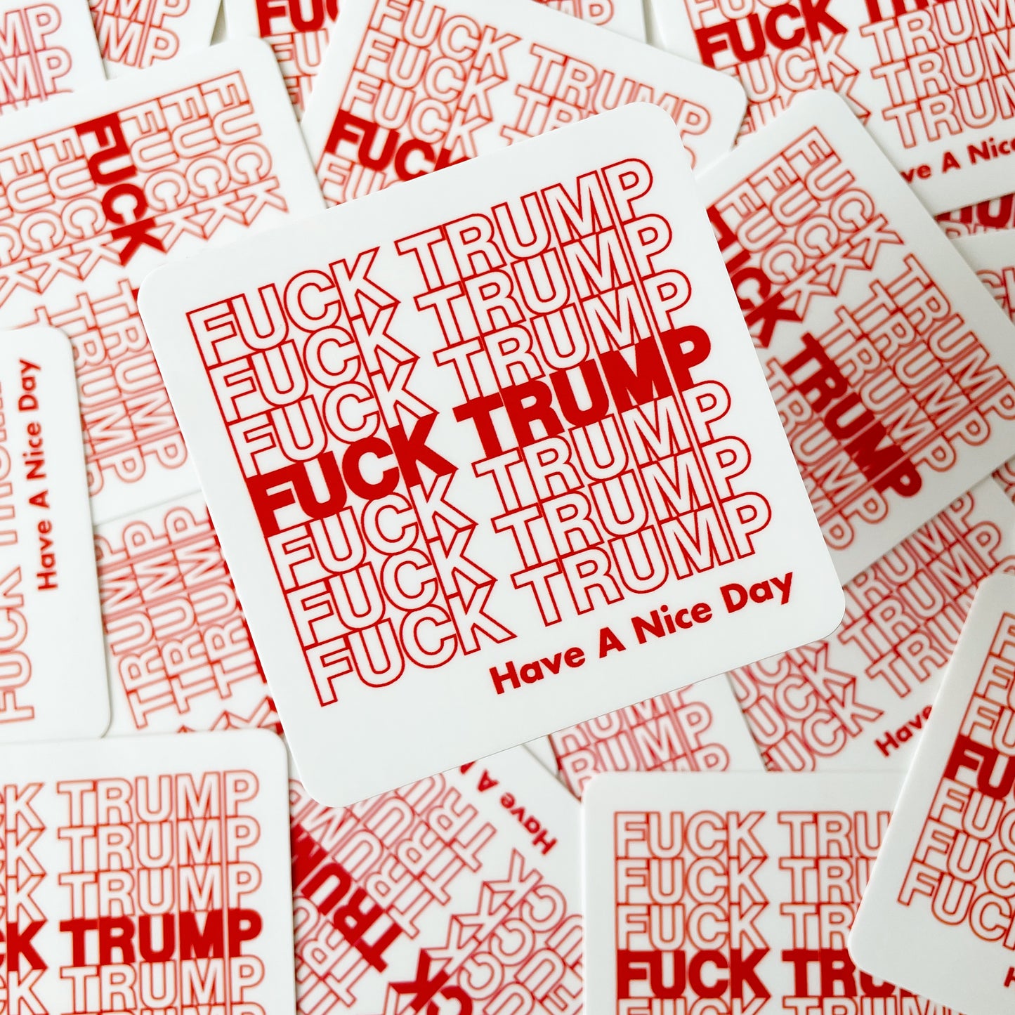 Fuck Trump Sticker