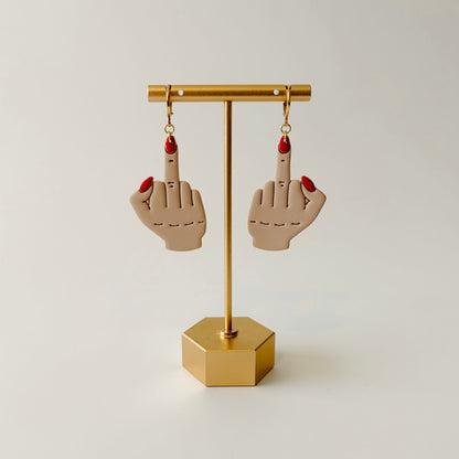 One Finger Salute Dangles