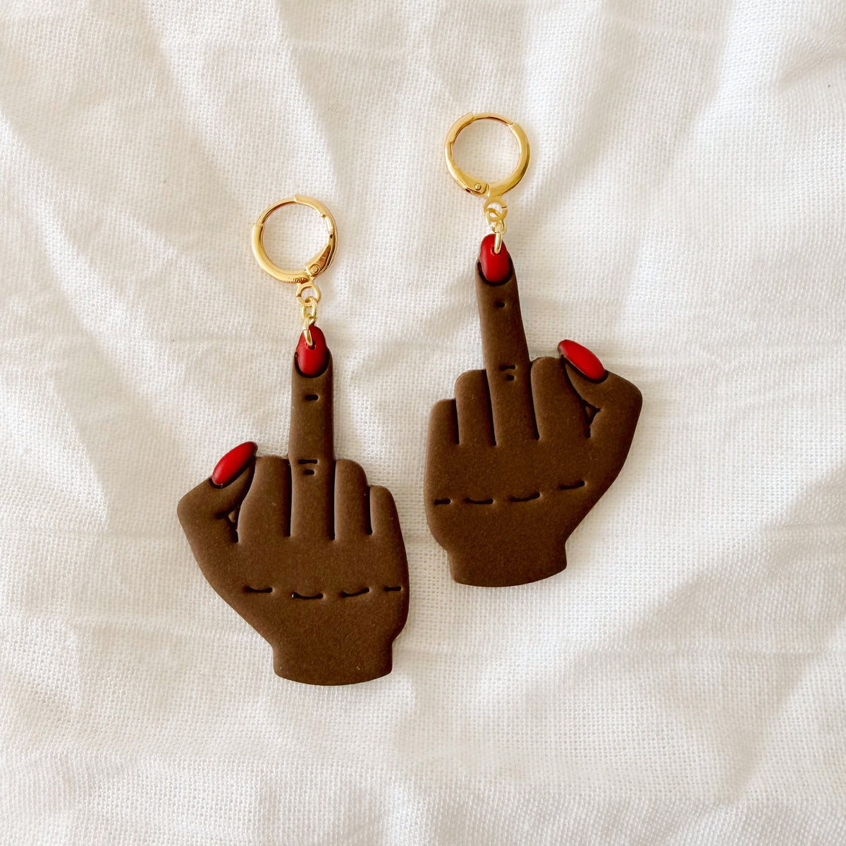 One Finger Salute Dangles