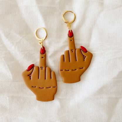 One Finger Salute Dangles
