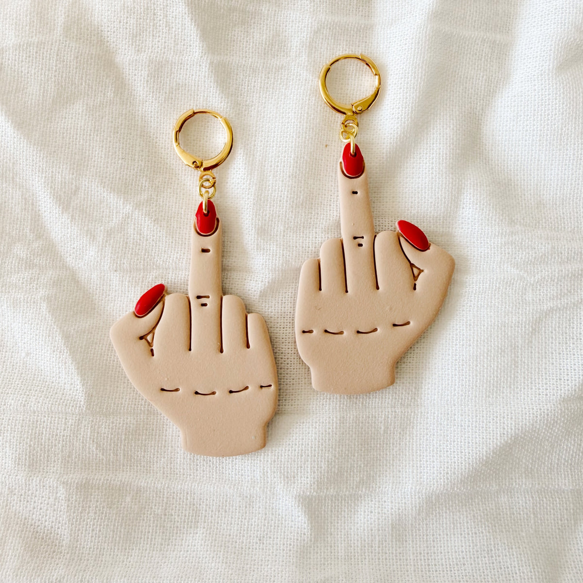 One Finger Salute Dangles