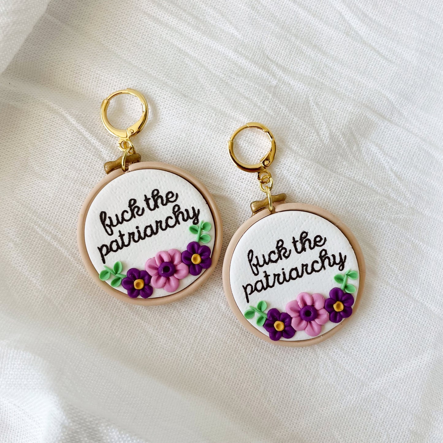 Fuck the Patriarchy Dangles *PREORDER*
