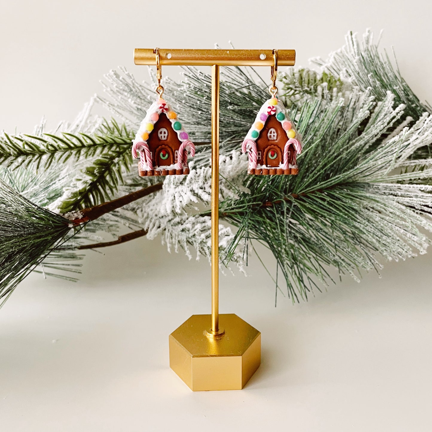 Gingerbread House Dangles - Classic