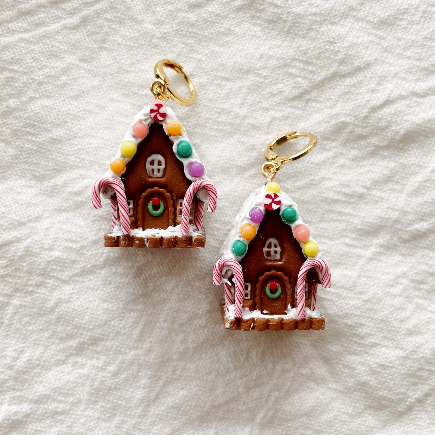 Gingerbread House Dangles - Classic