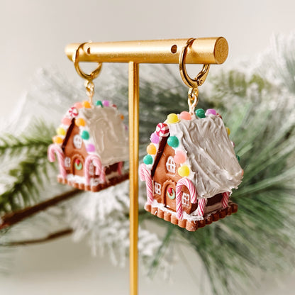 Gingerbread House Dangles - Classic