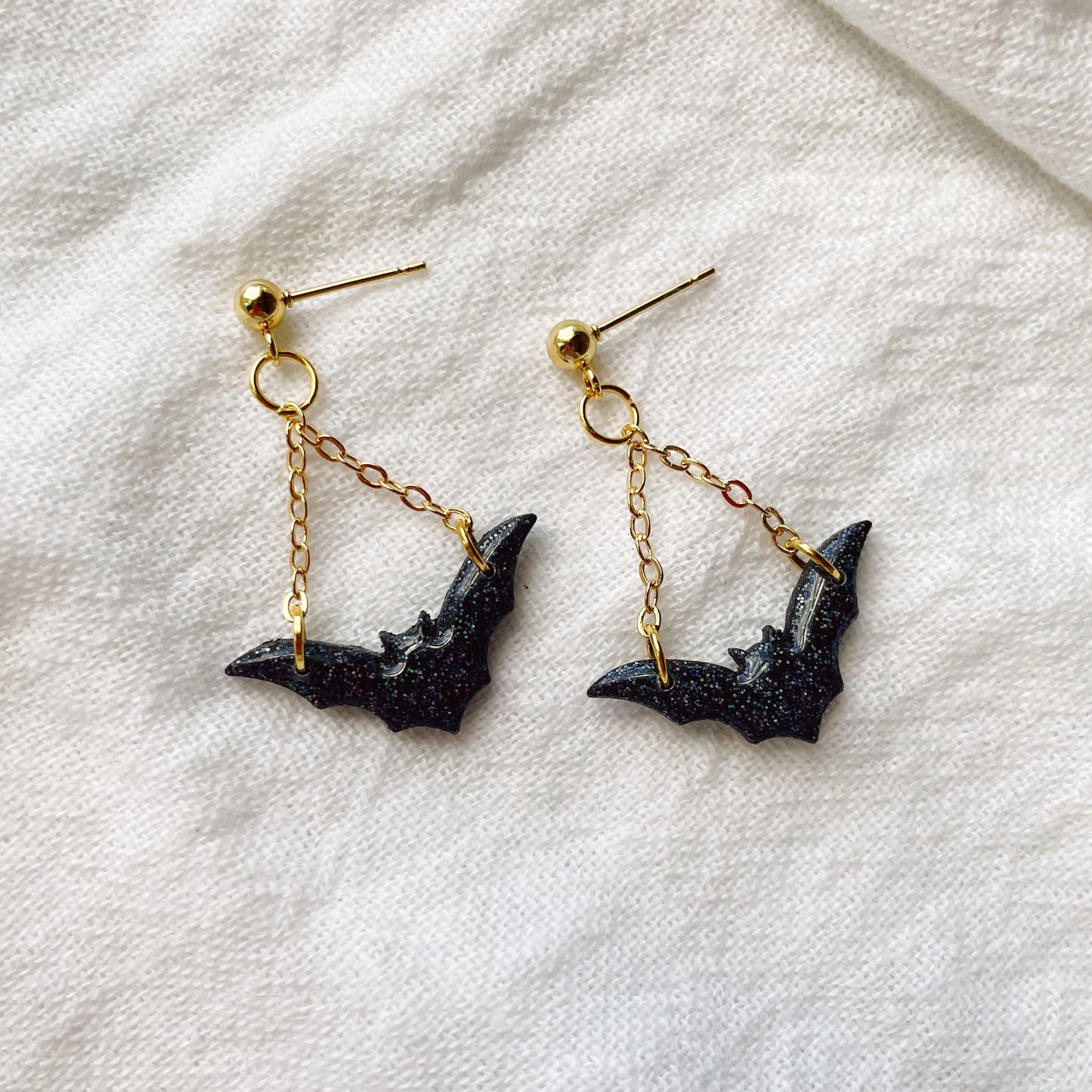 Glitter Bat Dangles