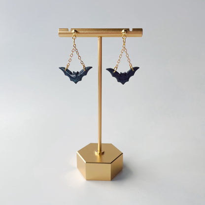 Glitter Bat Dangles