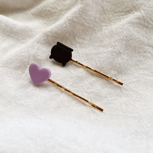 Cauldron of Love Hair Pins