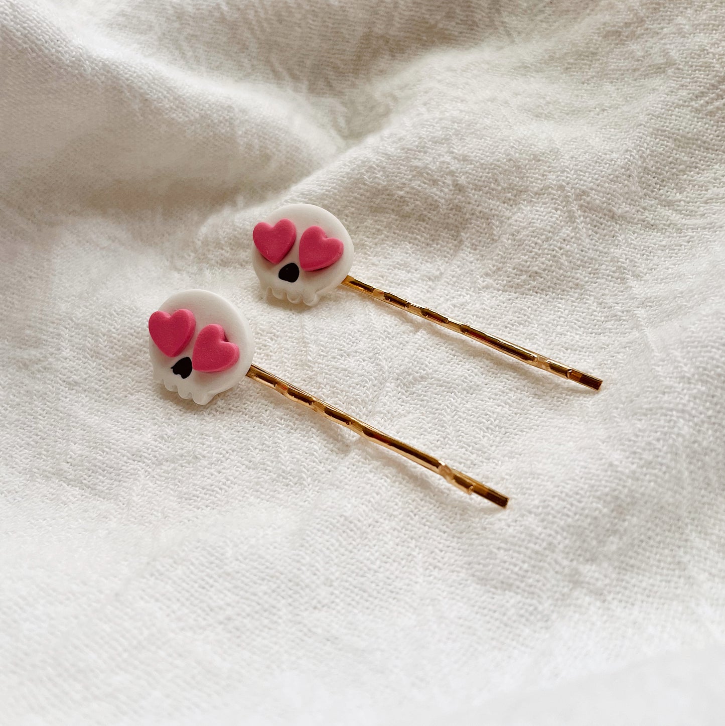 Lovestruck Skelly Hair Pins