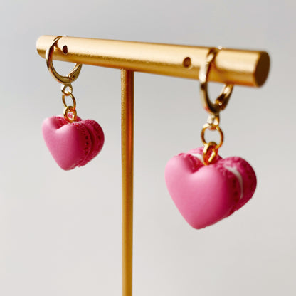 Macaron Heart Dangles