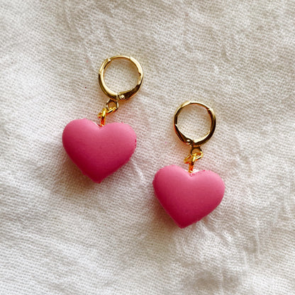 Macaron Heart Dangles