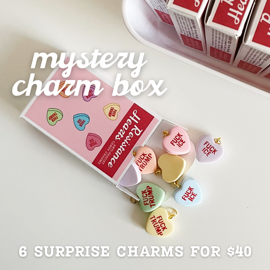 Resistance Heart Mystery Charm Box