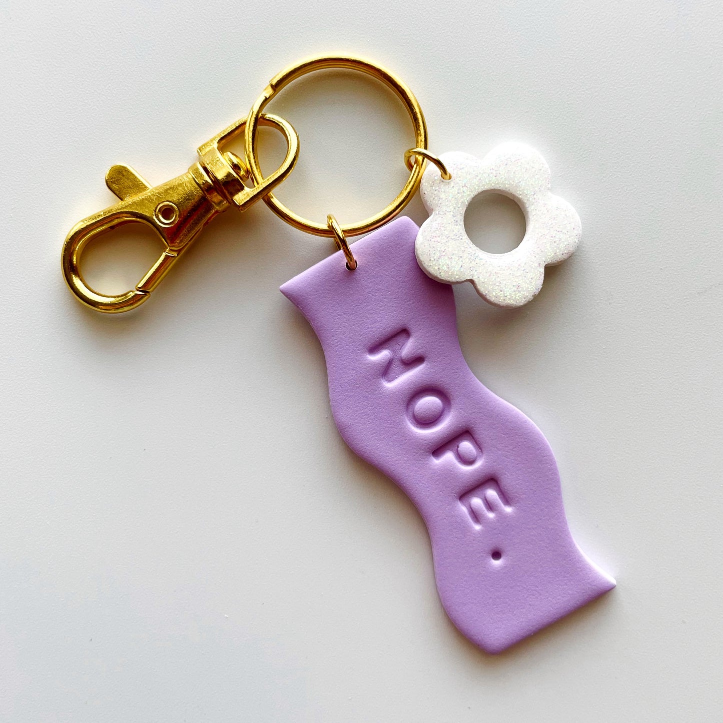 Nope Keychain