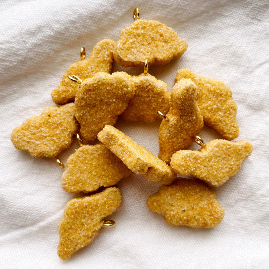 Swappable Earring Charm - Dino Nugget