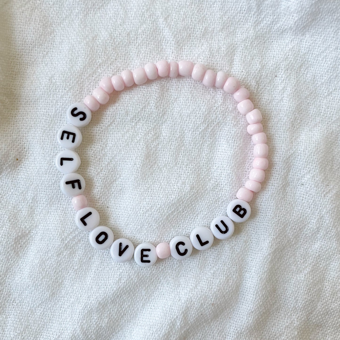 Self Love Club Beaded Bracelet