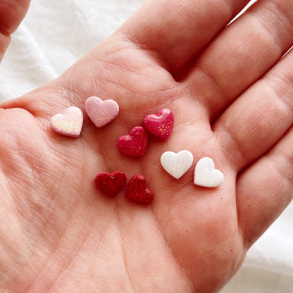 Itty Bitty Heart Studs