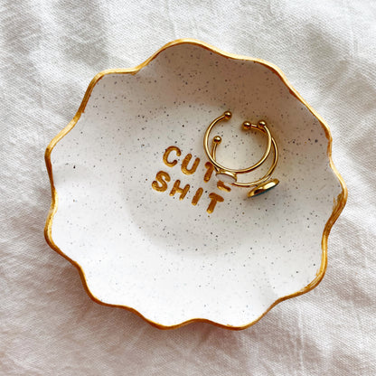 Cute Shit Trinket Dish