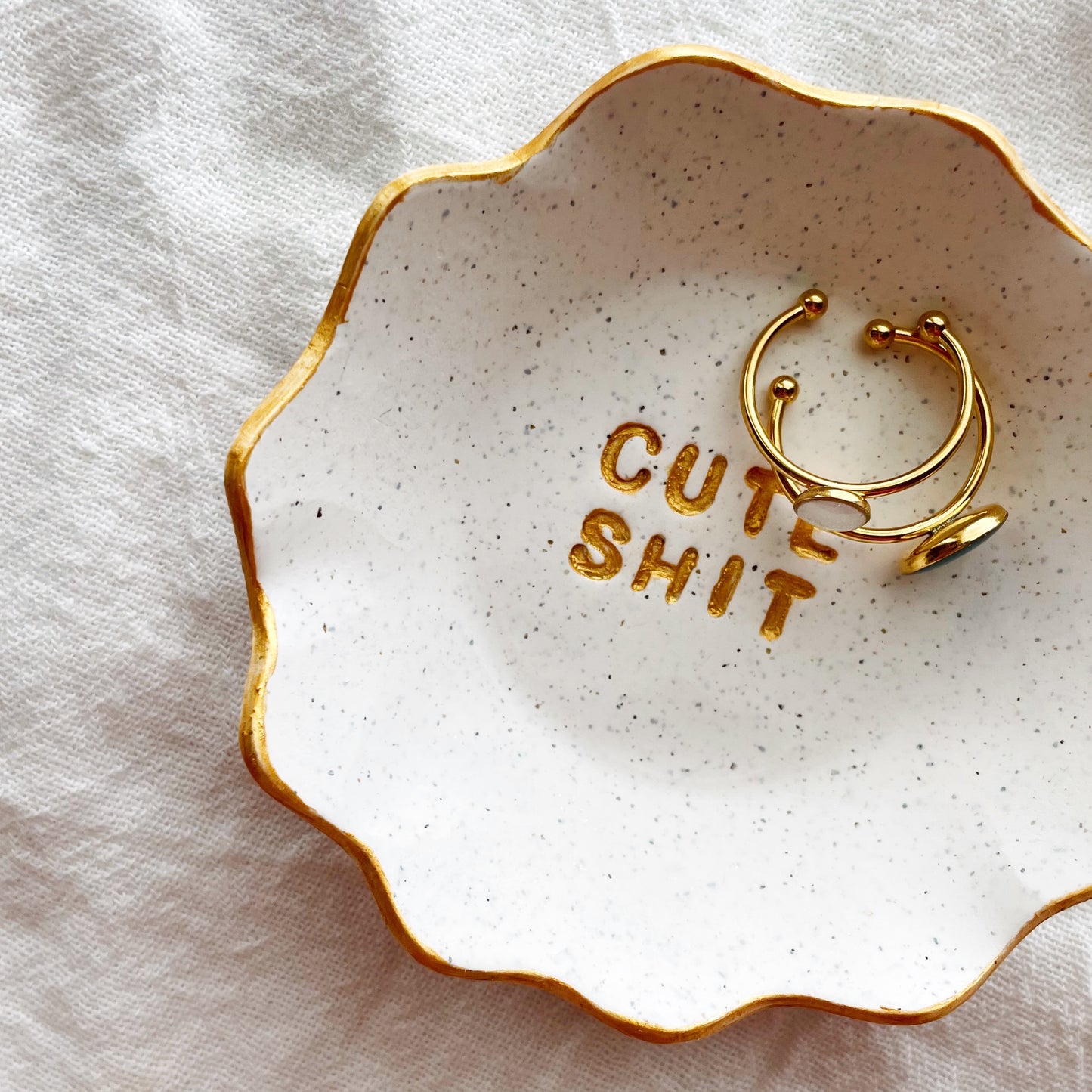 Cute Shit Trinket Dish