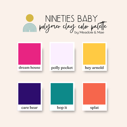 Color Recipe Guide: 90s Baby (Digital Download)