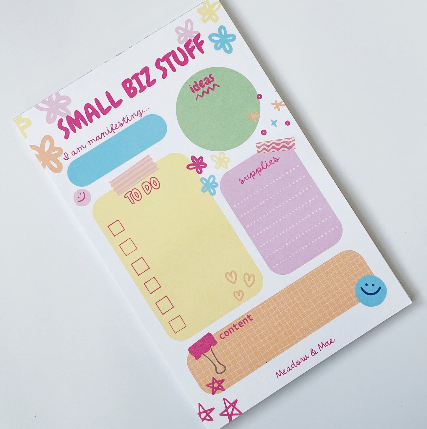 Small Business Owner Notepad