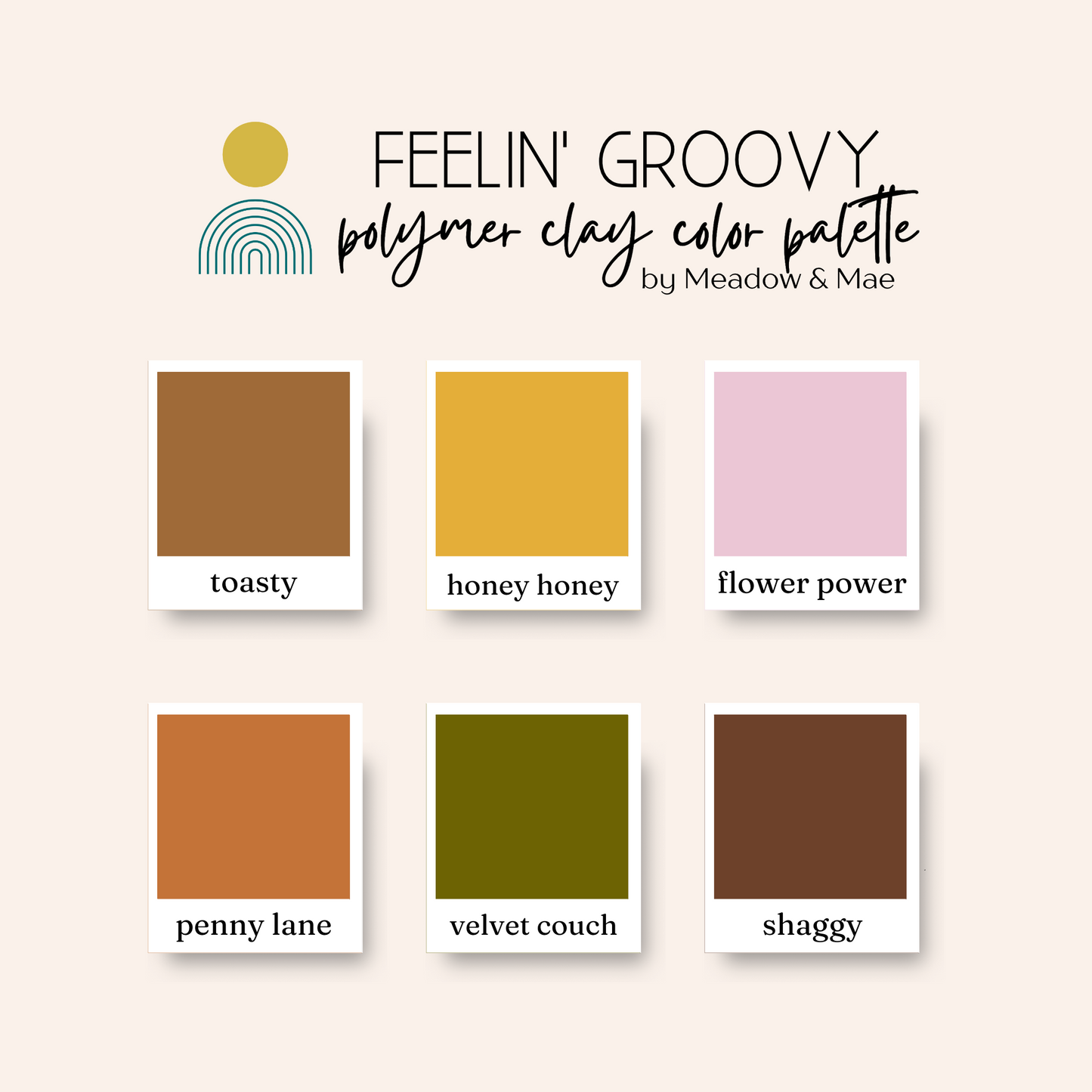 Color Recipe Guide: Feelin' Groovy (Digital Download)