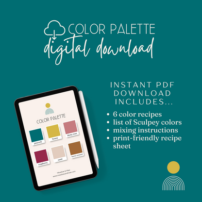 Color Recipe Guide: Vintage Spring (Digital Download)