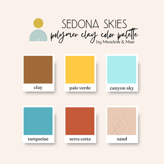 Color Recipe Guide: Sedona Skies (Digital Download)